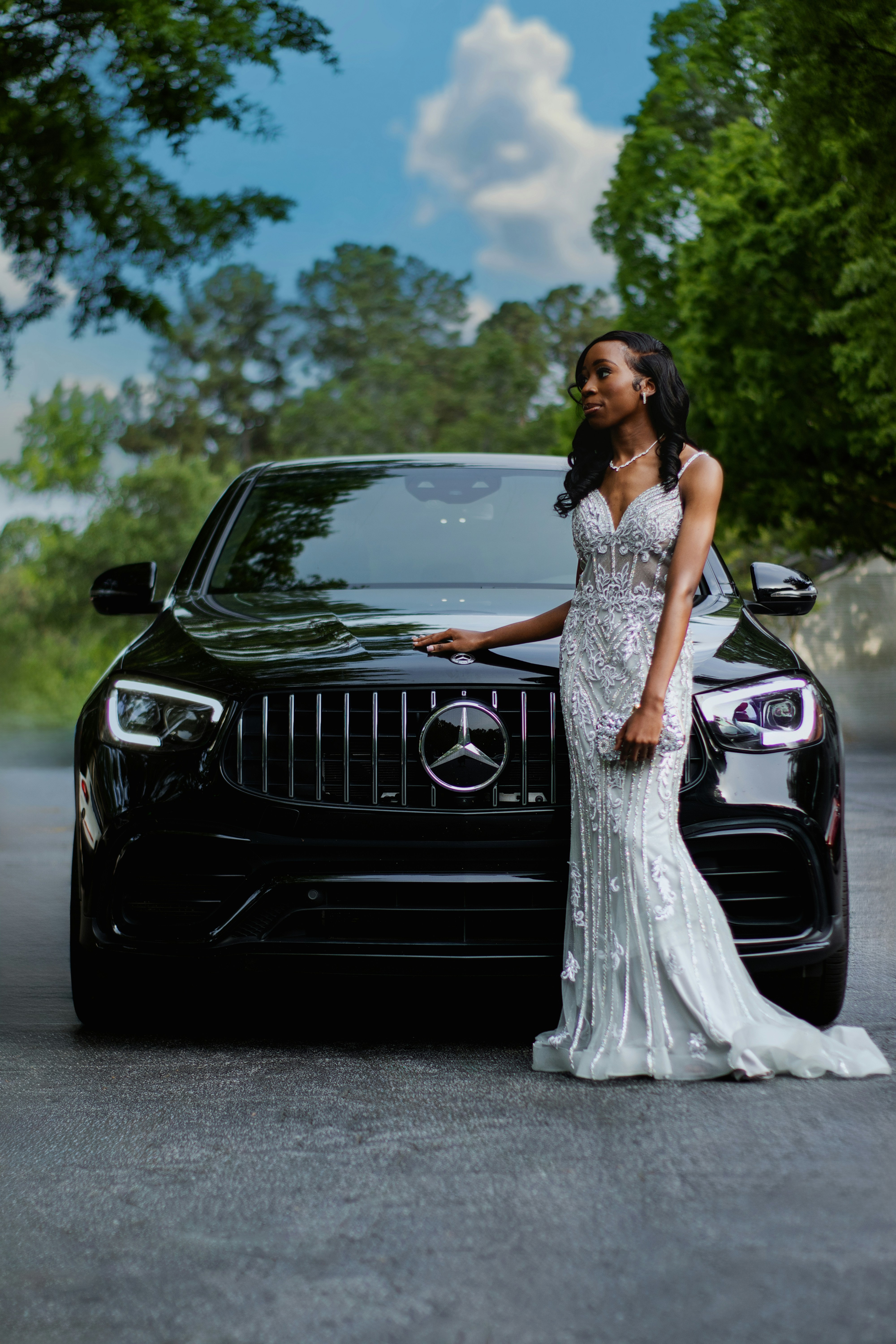 Luxury Mercedes wedding transfer in Mallorca