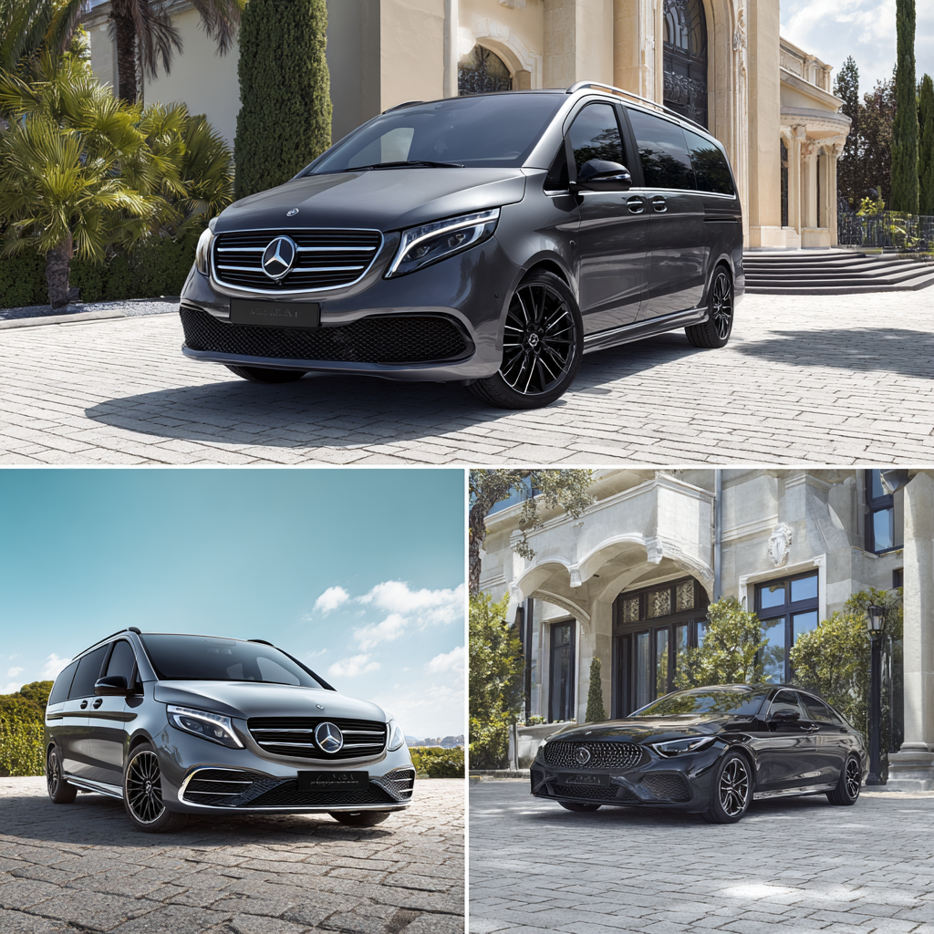 Premium Mercedes fleet lineup